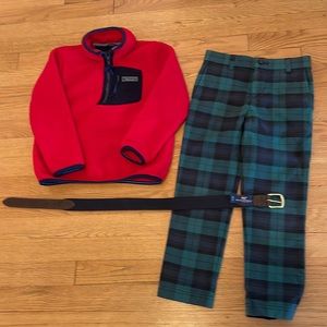 Vineyard Vines - boy holiday Christmas outfit size 6
